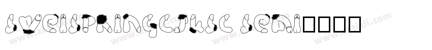 SweiSpringCJKsc Semi字体转换
